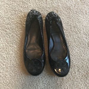 Tory Burch ballerina flats black. 8.5